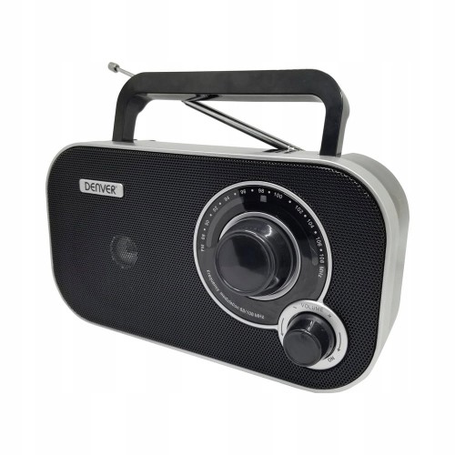 Radio FM sieciowo-bateryjne kuchenne PRZENOŚNE strojenie analogowe Denver