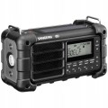 Radio FM outdoorowe DAB + solarne survivalowe Bluetooth dynamo latarka IP55