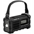 Radio FM outdoorowe DAB + solarne survivalowe Bluetooth dynamo latarka IP55