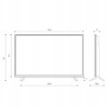 Telewizor smart Android TV WiFi BT 32 cale HD HYUNDAI aplikacje Netflix