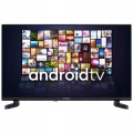 Telewizor smart Android TV WiFi BT 32 cale HD HYUNDAI aplikacje 230V 12V