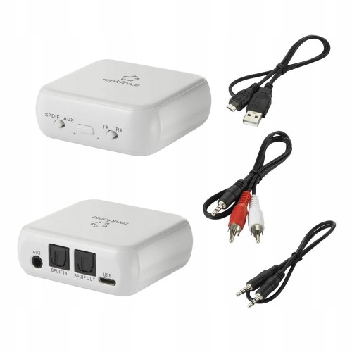 Odbiornik nadajnik audio Bluetooth ADAPTER bezprzewodowy audio TOSLINK aux