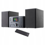 Wieża Bluetooth AUX radio FM DAB głośniki kolumny odtwarzacz CD MP3 USB