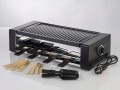 Grill elektryczny 1300W STOŁOWY Raclette 8 patelni nieprzywierająca powłoka