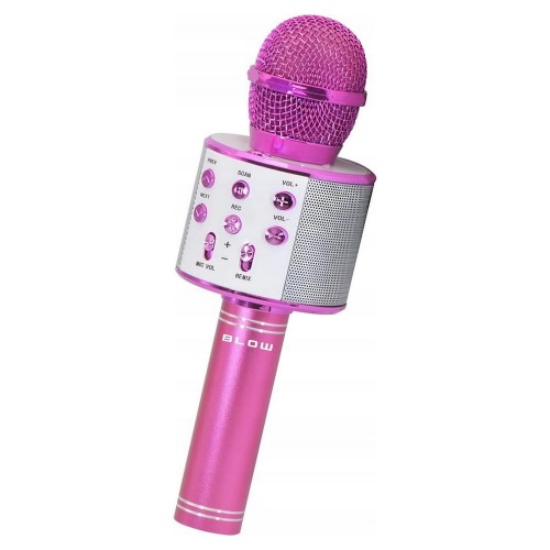Mikrofon BEZPRZEWODOWY głośnik KARAOKE bluetooth zmiana modulacji głosu