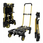 Wózek platformowy SKŁADANY magazynowy TRANSPORTOWY do 137kg 2 tryby STANLEY