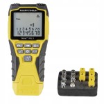 Tester kabli sieci LAN przewodów RJ45 RJ-11 5 lokalizatorów wyświetlacz LCD