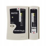 Tester kabli sieciowych LAN przewodów RJ45 i RJ-11 Badanie pojedynczych żył