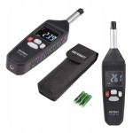 Miernik wilgotności TEMPERATURY powietrza HIGROMETR wyświetlacz LCD IP54