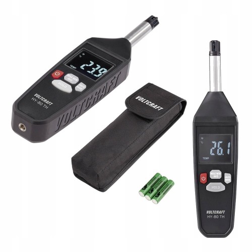 Miernik wilgotności TEMPERATURY powietrza HIGROMETR wyświetlacz LCD IP54