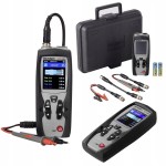 Tester kabli RJ45 i BNC lokalizacja przerw OKABLOWANIA TDR 3 km WYŚWIETLACZ