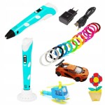 Długopis 3D magiczny FILAMENT starter 13 KOLORÓW regulacja temperatury PLA