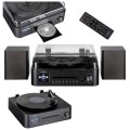 Miniwieża stereo ODTWARZACZ CD mp3 radio DAB+ FM GRAMOFON pilot Bluetooth