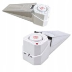 Alarm drzwiowy KLIN stoper BLOKADA do drzwi SYRENA 100 dB ANTYKRADZIEŻOWY