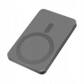 Powerbank indukcyjny Kruger Matz 5000 mAh POWER BANK Mag Safe szary
