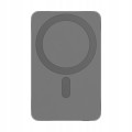 Powerbank indukcyjny Kruger Matz 5000 mAh POWER BANK Mag Safe szary