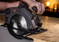 Piła tarczowa pilarka ręczna do drewna z laserem 2250W przecinarka 185 mm