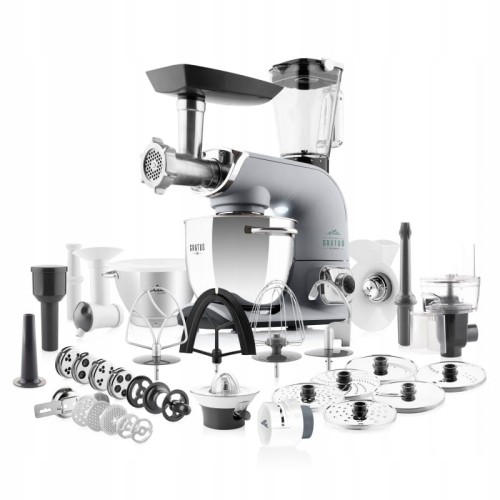 Robot kuchenny mikser planetarny Eta Gratus Evo Vital metal 1500W 2x misa