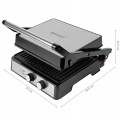 Grill elektryczny opiekacz toster rozkładany do kanapek 2500W timer