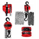 Wciągarka łańcuchowa ładowność 2000kg PODNOŚNIK do silnika udźwig 2T 3metry