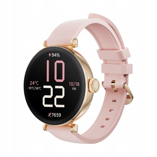 Smartwatch KIESLECT Pura Gold Bluetooth 5.2 zegarek damski 100 trybów sport