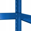 Regał metalowy magazynowy 5 półek 180x90x40 niebieski do 750 kg