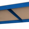 Regał metalowy magazynowy 5 półek 180x90x40 niebieski do 750 kg