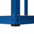Regał metalowy magazynowy 5 półek 180x90x40 niebieski do 750 kg