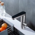 Przepływowy PODGRZEWACZ wody KRAN bateria stojąca WYŚWIETLACZ dotyk panel