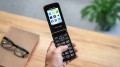 Telefon dla seniora SOS 4G SD 2x SIM radio latarka duże przyciski klapka