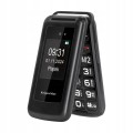 Telefon dla SENIORA SOS 4G SD 2x SIM radio latarka DUŻE przyciski KLAPKA