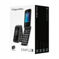 Telefon dla seniora SOS 4G SD 2x SIM radio latarka duże przyciski klapka