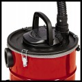 Odkurzacz do kominka popiołu 1250W pojemnik 20L funkcja nadmuchu Einhell