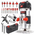 Frezarka górnowrzecionowa 850 W Red Technic 15 x frezy 30 000 obr/min 230 V