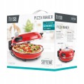 Piec do pizzy kamień średnica 32cm 1200W łopatki Teesa
