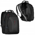 Plecak na laptopa NOTEBOOKA 17 cali Wenger Carbon Black pojemność 23L