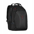 Plecak na laptopa NOTEBOOKA 17 cali Wenger Carbon Black pojemność 23L