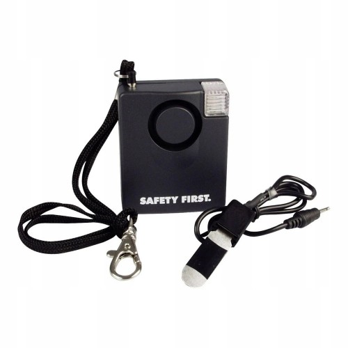 Alarm KIESZONKOWY mobilny PERSONALNY system alarmowy bardzo GŁOŚNY 100 dB