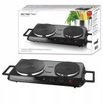 Kuchenka elektryczna PODWÓJNA 2500 W przenośna REGULACJA TEMPERATURY Emerio