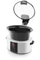 Wolnowar garnek CERAMICZNY Slow Cooker INOX LCD misa 6L 245W programator