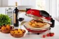 Piec do pizzy MINI PIEKARNIK timer KAMIEŃ 1200 W Ariete REGULACJA do 400 °C