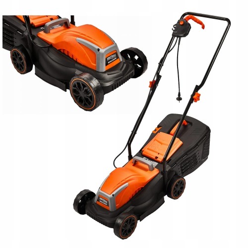 Kosiarka elektryczna 2400W REGULACJA wysokości cięcia 20 40 60 mm KOSZ 25 L