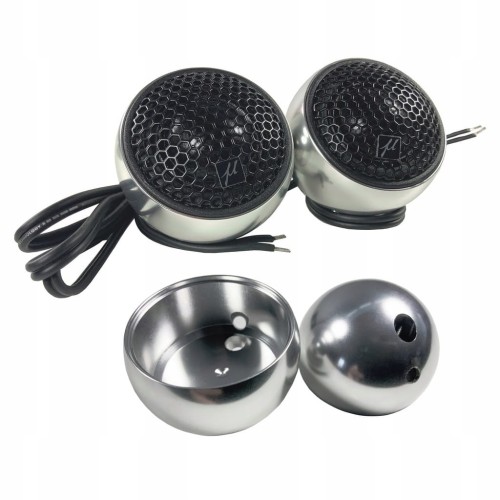 TWEETERY u-Dimension ALUMINIOWE głośniki wysokotonowe 150W JEDWABNE