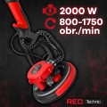 SZLIFIERKA do GŁADZI GIPSU TYNKÓW TYNKU 2000W LED ŻYRAFA PAPIER 36 SZTUK