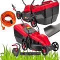 Kosiarka elektryczna do trawy 2200W nóż 32cm lekka duży kosz 30L