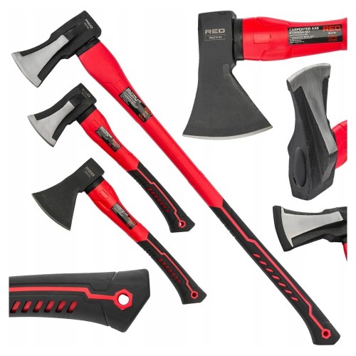 Zestaw SIEKIER 600G 1000G 2000G TOPOREK 3 sztuki ANTYPOŚLIZGOWA RĘKOJEŚĆ