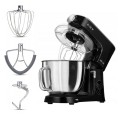 Robot kuchenny mikser planetarny 2600W 6.5L 11 prędkości podgrzewana misa