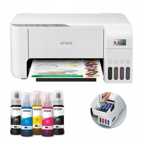 Drukarka atramentowa WiFi EPSON EcoTank3w1 urządzenie wielofunkcyjne SKANER
