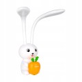 Lampa biurkowa KRÓLIK dla Dzieci lampka nocna LED lampa na biurko BARWY