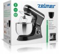 Robot planetarny mikser Zelmer 1200W 6 prędkości 2 misy 5L hak mieszadło